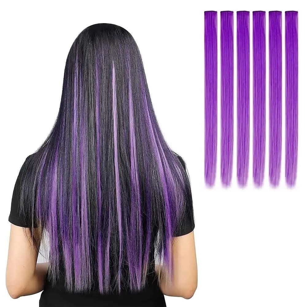 Purple Hair Extension